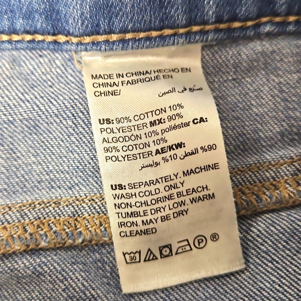 Chico's Boyfriend Ankle Light Blue Jeans - Picture 5 of 5